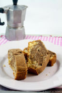 Plumcake marmorizzato al caffè