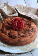 Torta Soffice Variegata alla Nutella