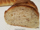 Pane con semola rimacinata di grano duro e semi di lino