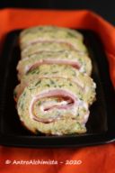 Rotolo alle Zucchine e Curry con Stracchino e Mortadella