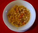 Pasta e fagioli alla contadina - Country style bean and pasta soup