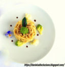 Spaghetti caserecci con ragù bianco e broccolo romanesco