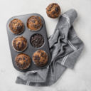 Muffin con gocce di cioccolato