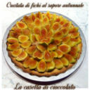 Crostata di fichi freschi ripiena di sapori autunnali