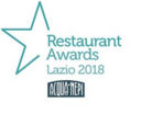 RESTAURANT AWARDS LAZIO 2018, Roma