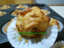 Muffins Salati con Formaggio e Salame