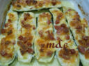 Zucchine Ripiene Saporite cotte al forno