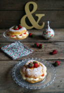 Massì che sono dolce!! Paris Brest con crema diplomatica al limone e fragole