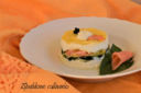 Lasagna aperta con spinaci e salmone