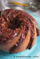 Bundt Cake con Galak e Nutella