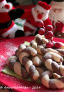 Candy Cane Twist Cookies