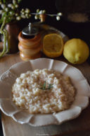 RISOTTO CON LIMONE, RICOTTA E PEPE NERO