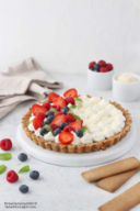 Crostata cocco e ricotta senza cottura