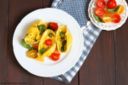 Conchiglioni con zucchine, ricotta e scamorza