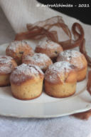 Muffins al Cappuccino con Cuore di Cioccolato Bianco