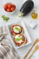 Parmigiana leggera e croccante con piadina