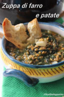 Zuppa di farro e patate