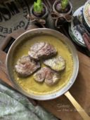 Filetto di manzo con pesto di pistacchi