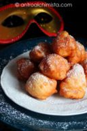 Frittelle di Mele, Ricotta di Bufala e Cannella