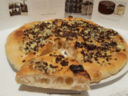 Focaccia con formaggio Bluedessert After e cioccolato