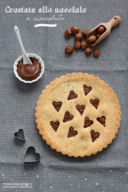 Crostata alle nocciole e cioccolato