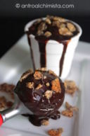 Gelato Fondente all’Acqua con Croccante di Nocciole