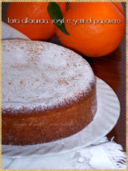 Torta all’arancia, yogurt e semi di papavero
