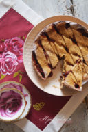 Crostata con farina di grano saraceno alle 5 spezie e confettura di ribes (gluten free)
