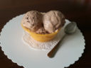 Gelato al cocco e cioccolato