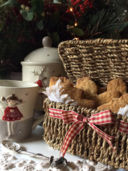 Biscotti di pasta frolla per il caffè della mattina di Natale