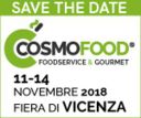 Torna COSMOFOOD 11-14 Novembre 2018 - Fiera di Vicenza