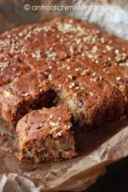 Torta Integrale di Mele con Yogurt, Marmellata di Arance e Cioccolato