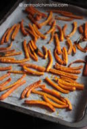 Bastoncini di Carote alla Salvia (finto fritto)