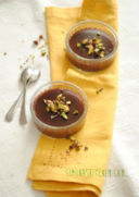 Budino Latte e Cioccolato - Milk and Chocolat Pudding - Flan au Lait et Chocolat