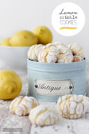 Lemon crinkle cookies