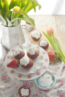 CUPCAKES AL CIOCCOLATO CON CREMA DI MARSHMALLOW
