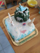 Torta castello di Frozen e qualche idea per il buffet di compleanno