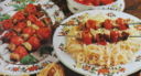 Tagliatelle con Spiedini