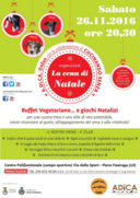 La Cena di Natale per A.Di.Ca. Onlus: il nostro Natale vegetariano