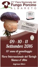 Fiera Nazionale del Fungo Porcino. 9, 10 e 11 settembre 2016 ad Albareto (Parma)