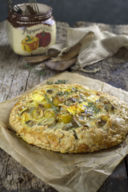 Galette con topinambur e scalogni per Mag about food