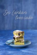 Sri Lankan love cake by Alfred Prasad per il Club del 27