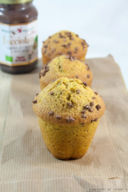 Muffin integrali con cuore di nocciolata