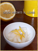 Daikon marinato al limone