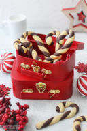 Candy cane cookies