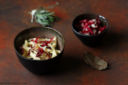Strozzapreti con gorgonzola e radicchio