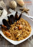 Fregola sarda con cozze