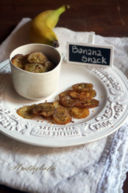 Snack piccanti di banana