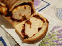 Pan brioche all'albicocca, mirtilli rossi e lievito madre