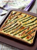 Torta rustica con asparagi e certosa